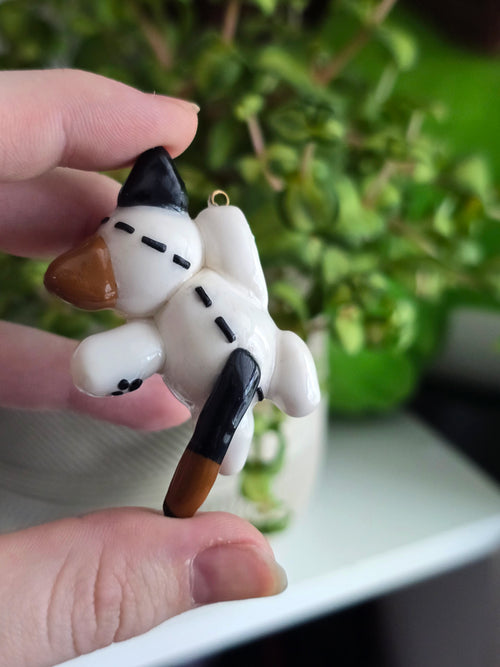 "Classic" Kitty Keychain