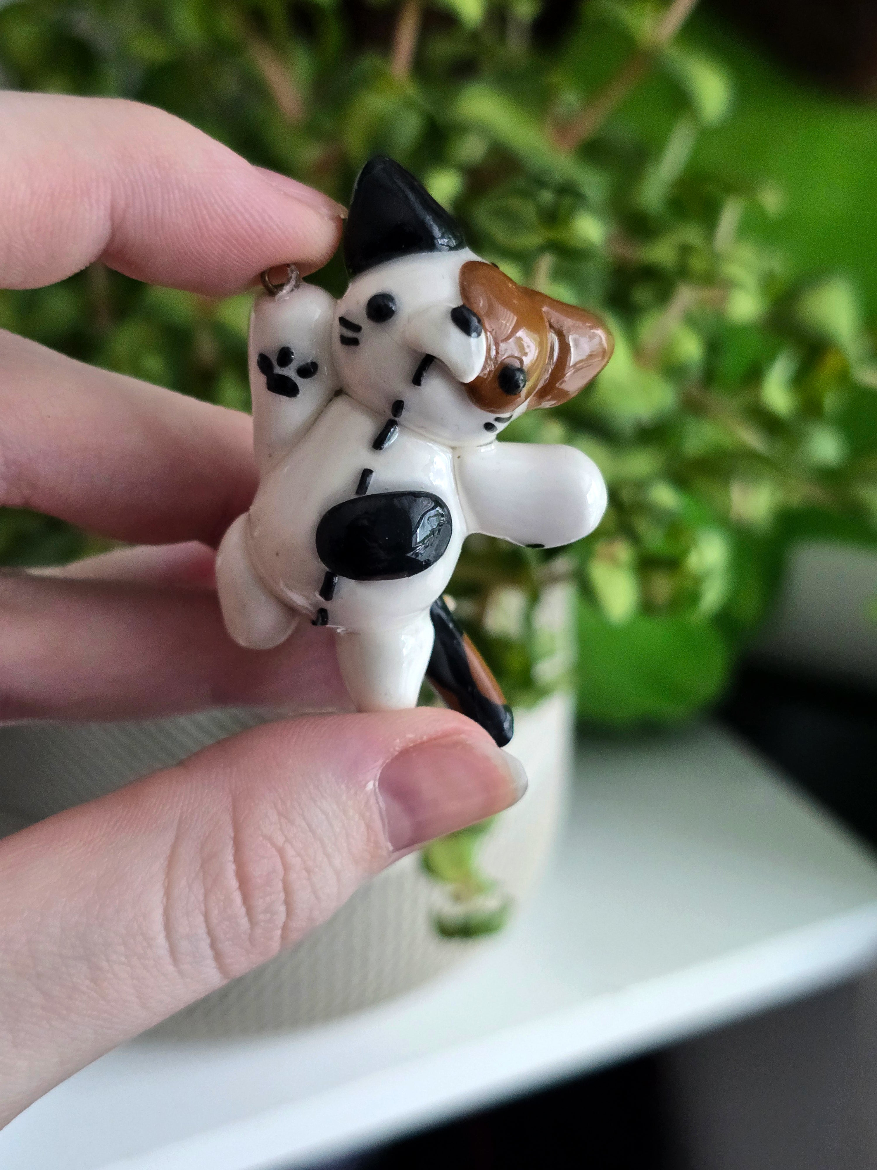 "Classic" Kitty Keychain