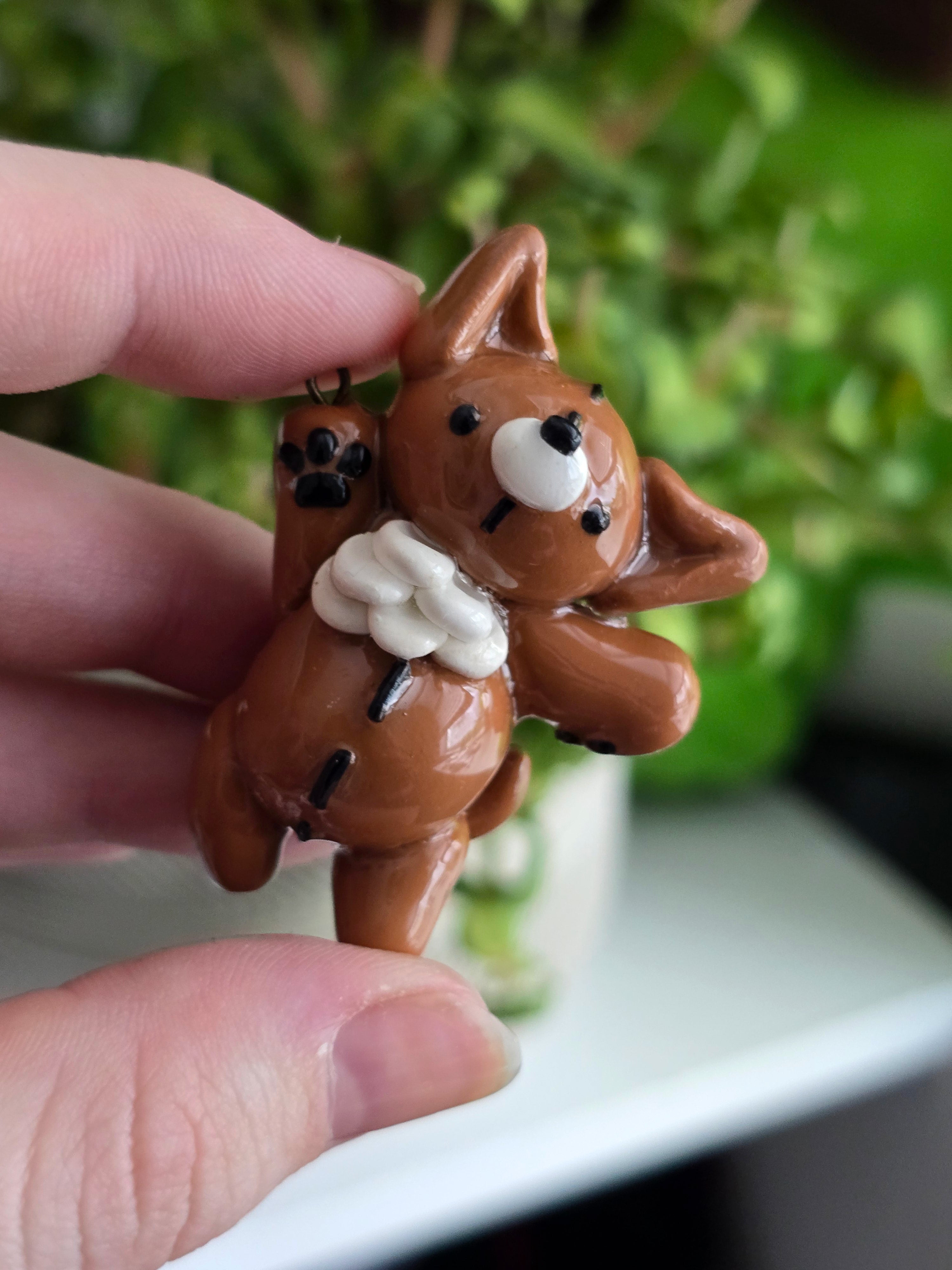 "Classic" Pup Keychain