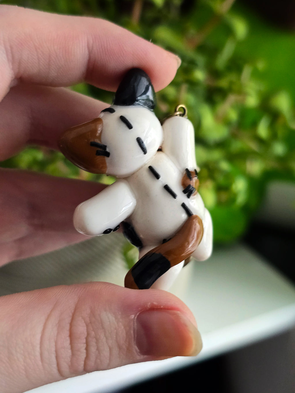 "Classic" Kitty Keychain