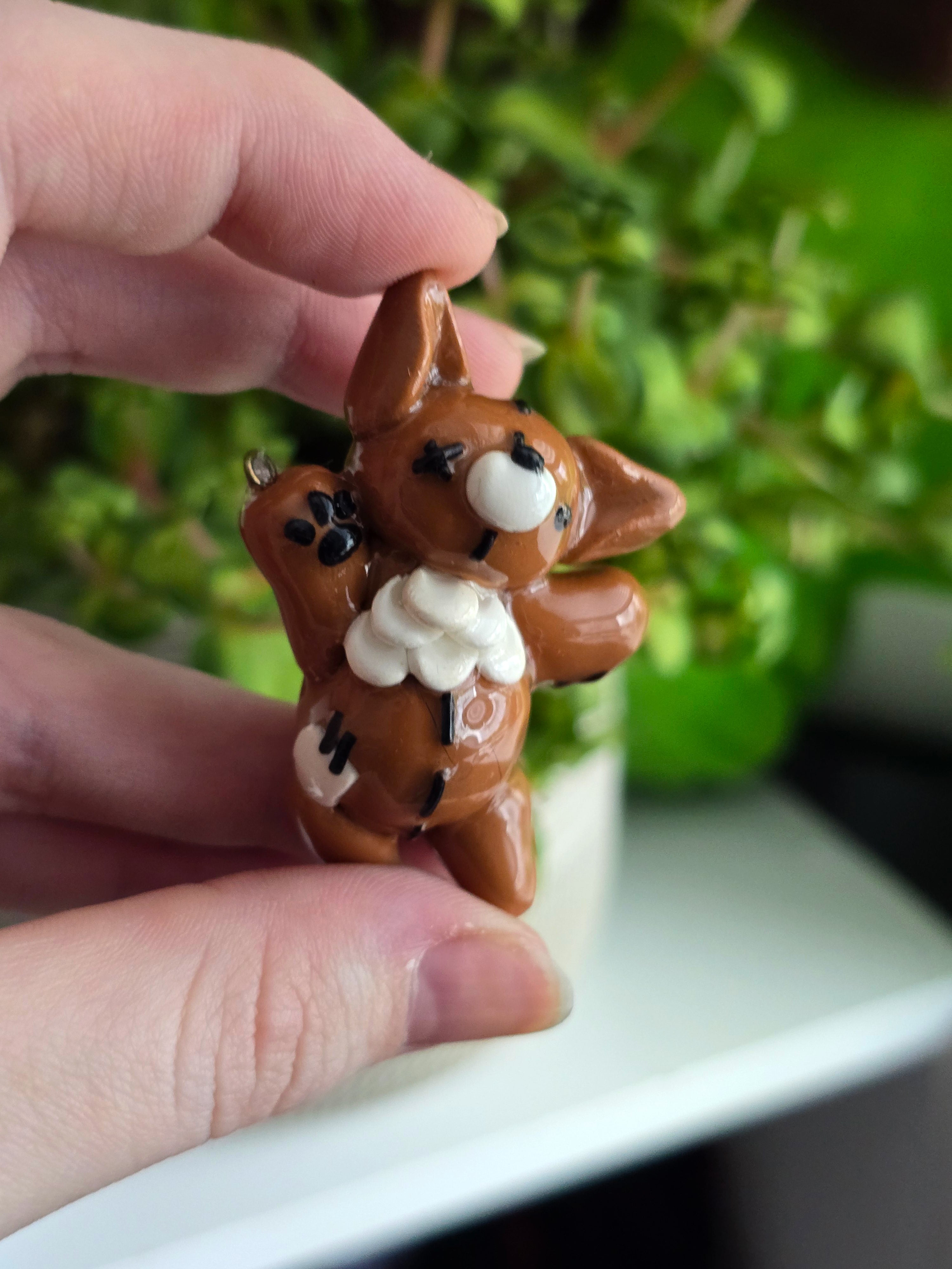 "Classic" Pup Keychain