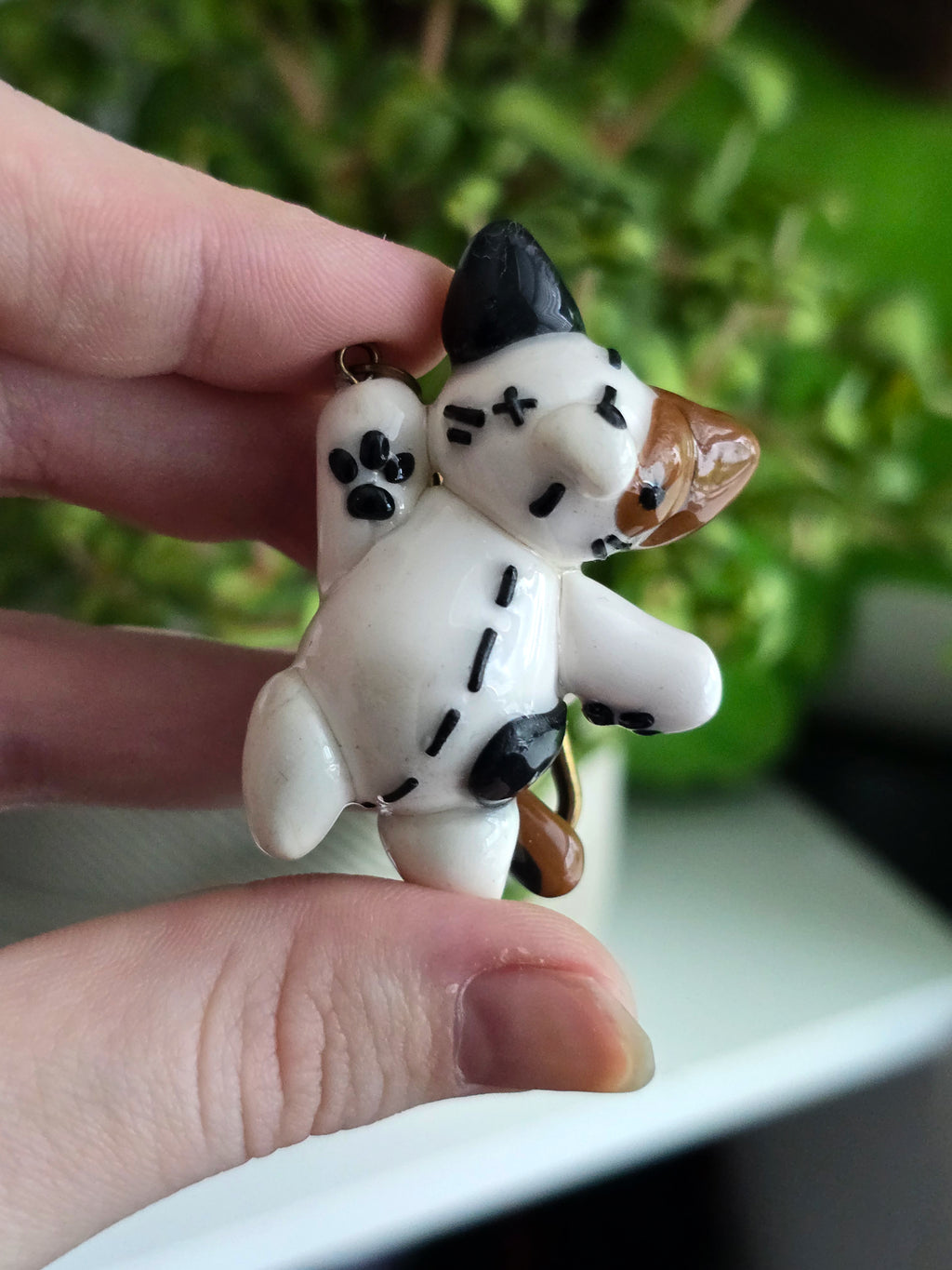 "Classic" Kitty Keychain
