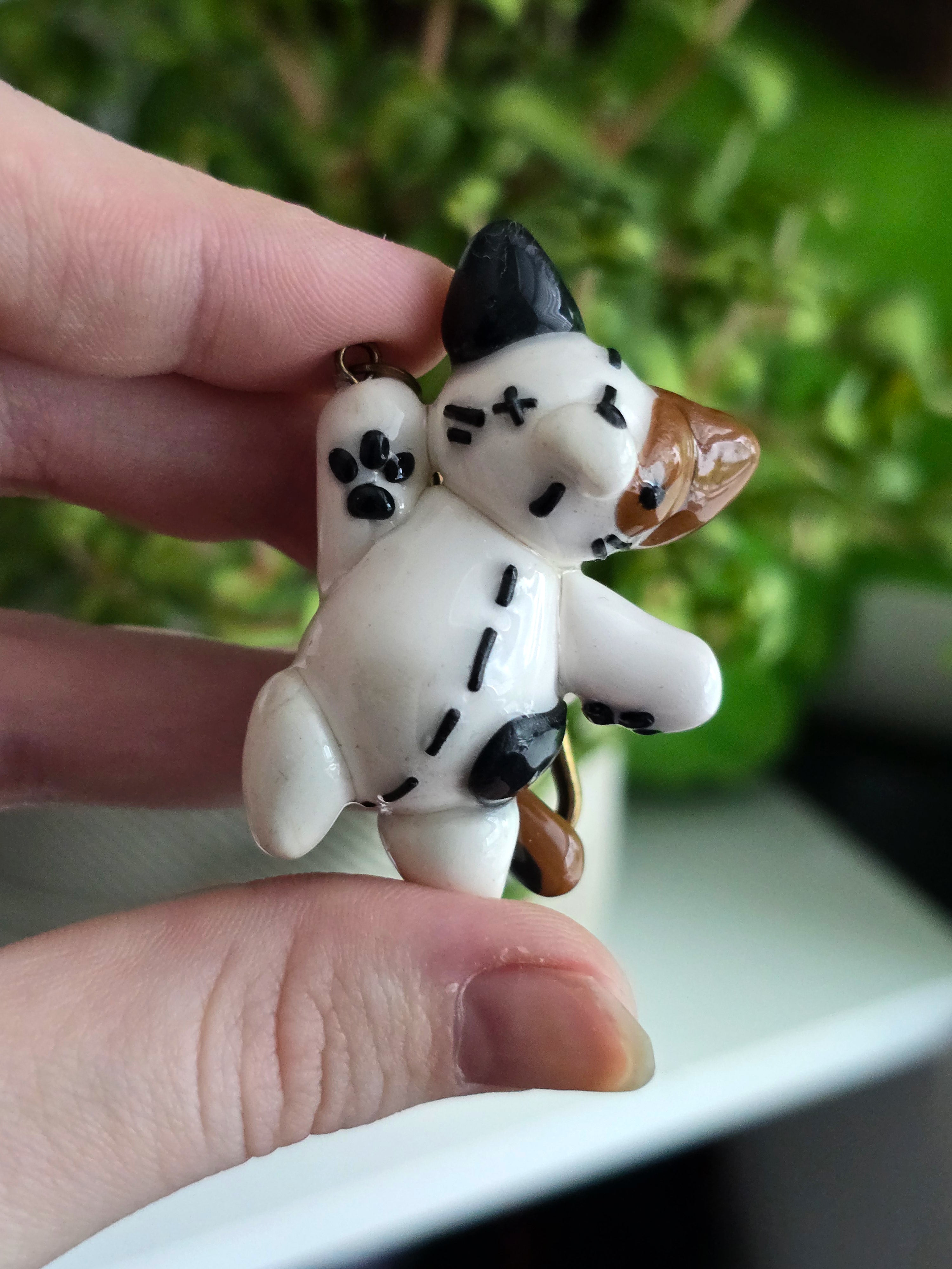 "Classic" Kitty Keychain
